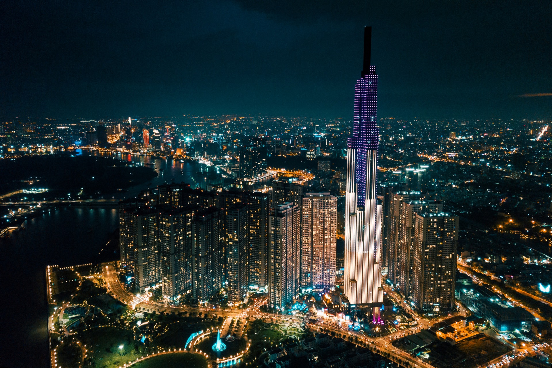 Modern HCMC Skyline